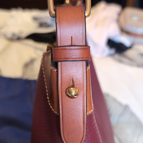 Dooney & Bourke Hobo Bag with Gold Accents - Picture 15 of 16